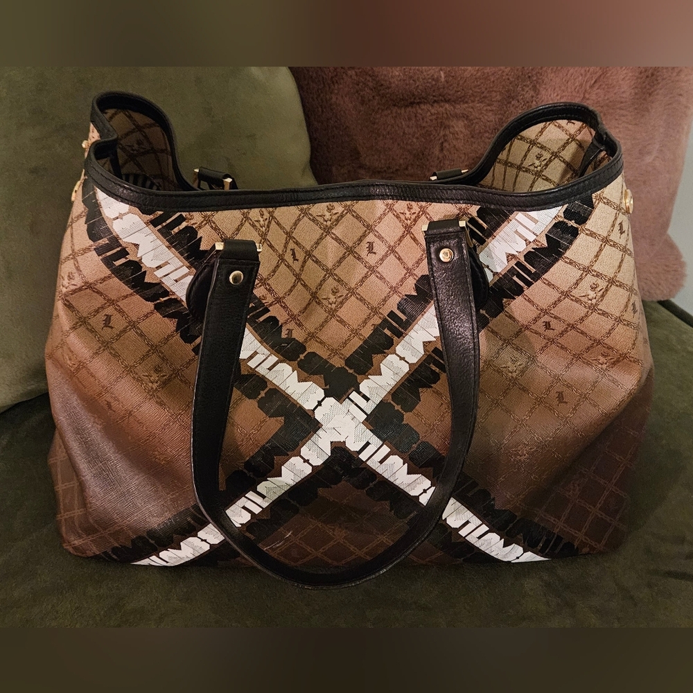 L.A.M.B Tote by Gwen Stefani w/ wristlet Smoke Ombre Kingsvale Designer Bag